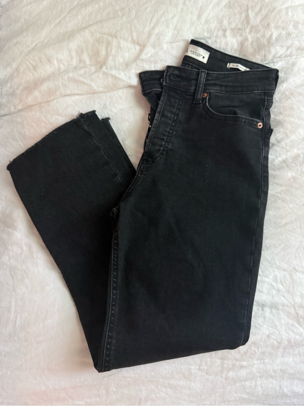 Zara Black Straight Leg Women's Jeans